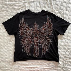 Black Graphic T-Shirt